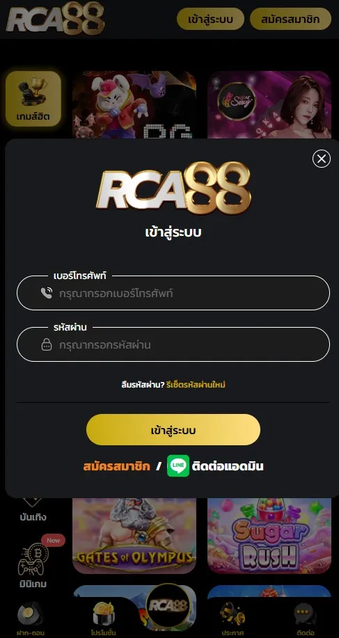 ขั้นตอนที่ 1 ล็อกอิน